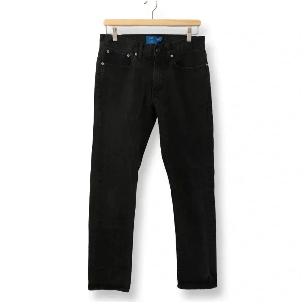 3/$25 ❥ Club Monaco Straight Leg 29/30 Soft  Black Jeans Denim Luxe Casual 90s